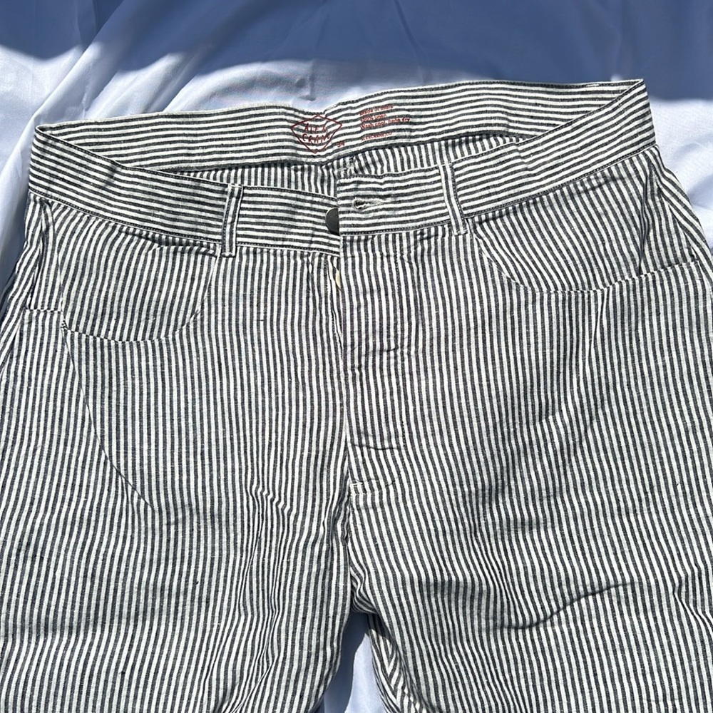 Alex Crane Linen Cham Pants - 34